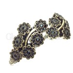Floral Turkish Sterling Silver Bracelet