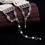 Simulated Pearl Multi Layer Necklace