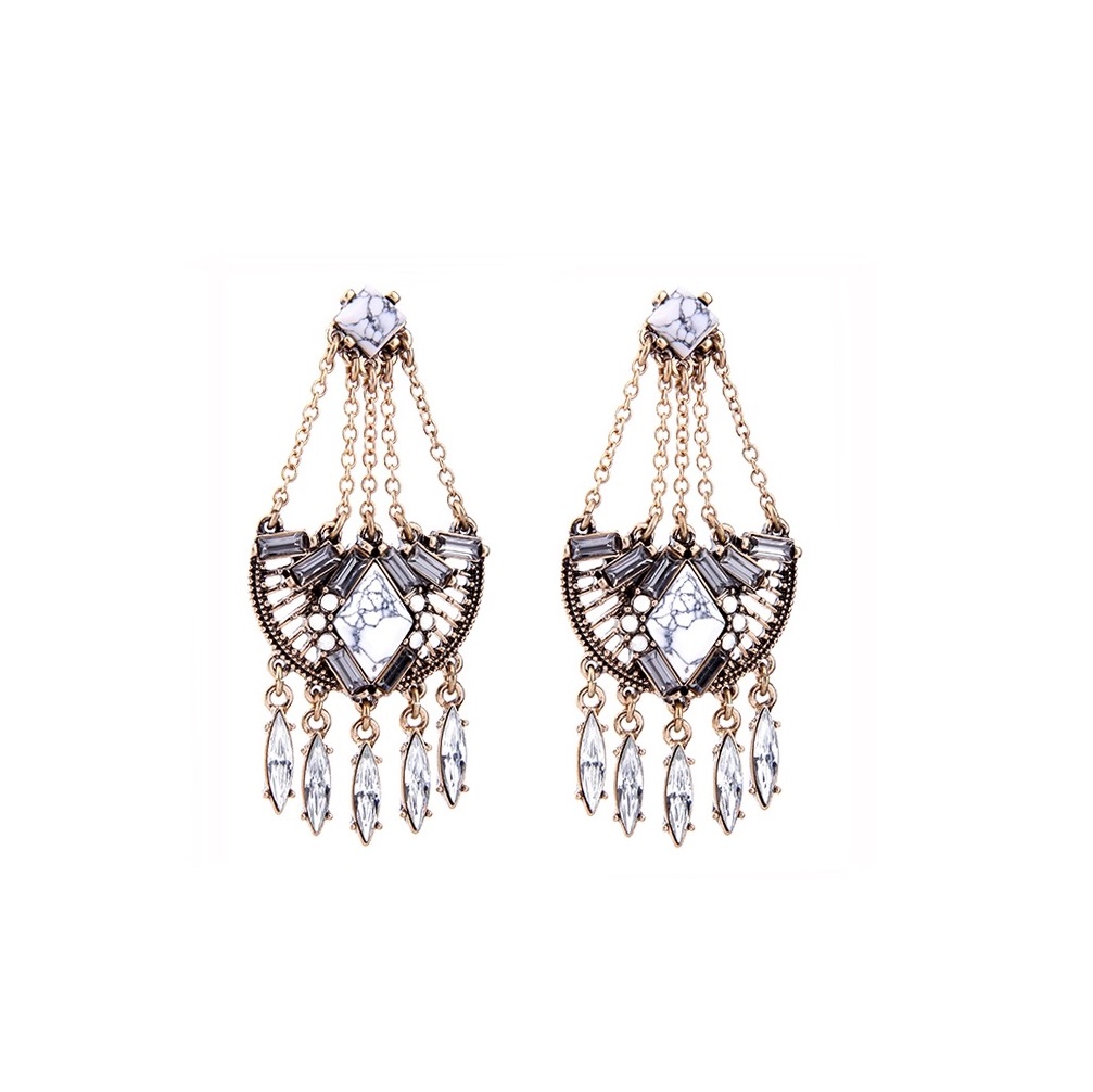 Chandelier Earrings | Vintage Chandelier Dangle Earrings for Women