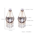 Chandelier Earrings | Vintage Chandelier Dangle Earrings for Women