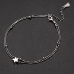 Star Beads Chain Anklet for Women